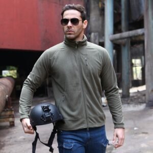 Formal Fleece Army Men’s Jacket