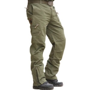 Tactical Tooling Mountaineering Pants Men’s Loose Straight Leg Long Camouflage Army Pants