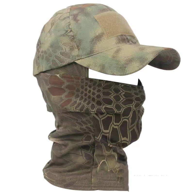 Camouflage Baseball Cap Mask Set Outdoor Mountaineering - Image 5