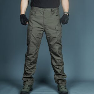 Tactical Pants Summer Male Special Arms Camouflage Overalls – Army Green, S