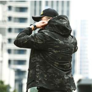 Fashion Simple Men’s Outdoor Camouflage Jacket