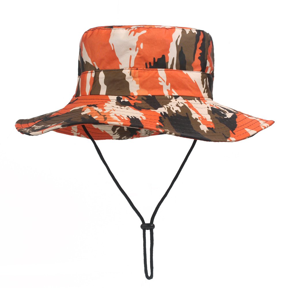 Outdoor Fisherman Hat Fishing Mountaineering Camouflage Big Brim - Image 5