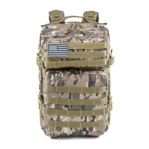 Sports Travel Backpack Army Fan Tactical Camouflage Backpack Sports Outdoor Backpack Travel Bag – CP