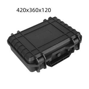 Precision Instrument Safety Protection Box – Black, 420x360x120