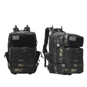 Sports Outdoor Hiking Bag Tactics – Black CP