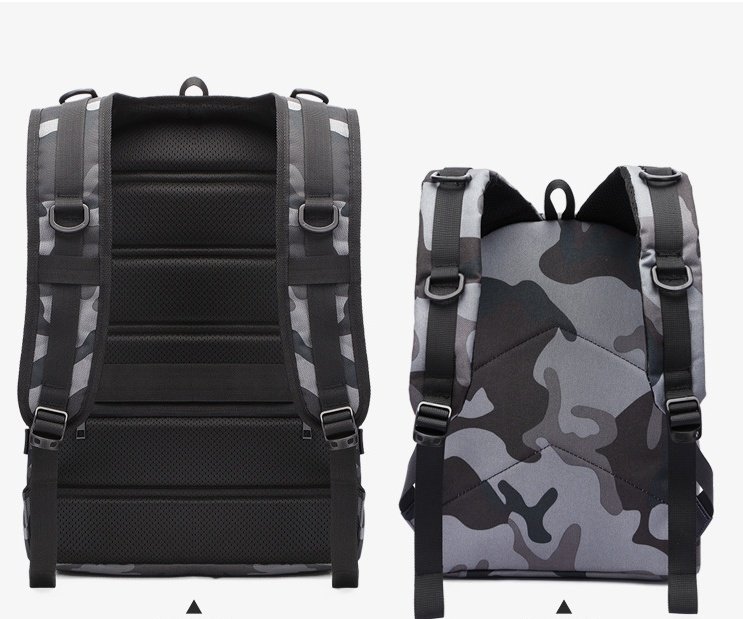 USB camouflage backpack - Image 7