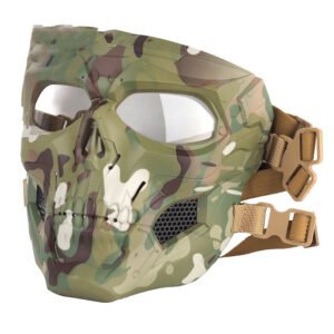 Skull camouflage tactical full face mask – A Camouflage