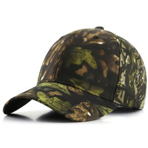 Baseball Cap Leaf Bionic Camouflage Cap Outdoor Field Training – A5