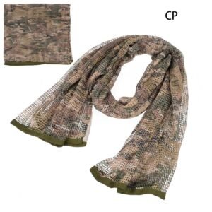 Breathable camouflage outdoor men’s and women’s scarves – CP, Average Size