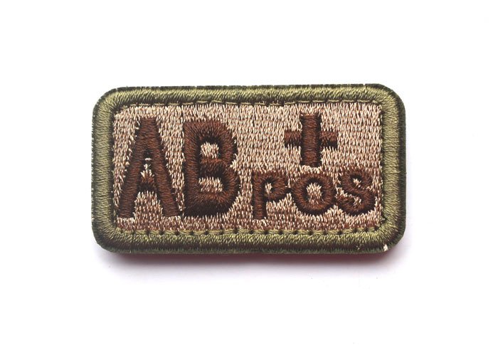 Embroidered Tactical Blood Band Velcro - Image 5