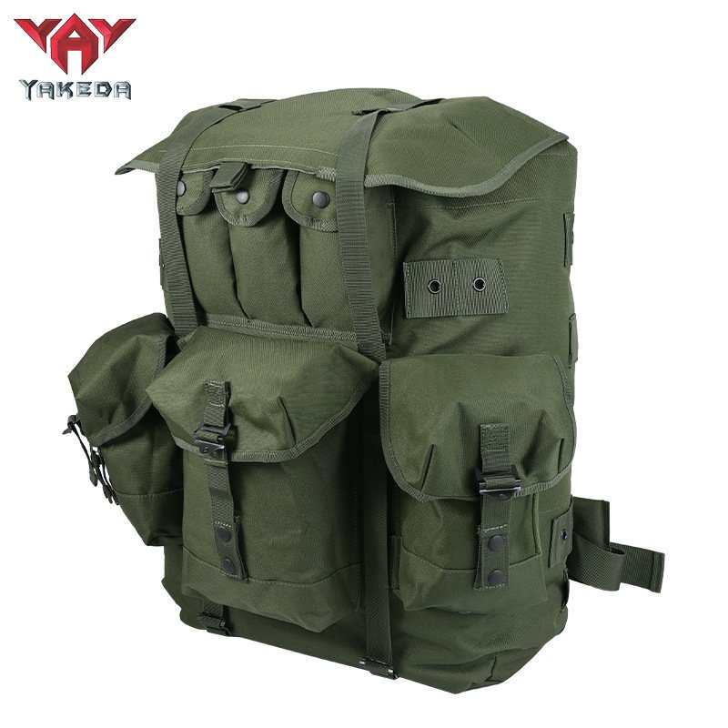 Tactical Iron Frame Backpack Outdoor Army Fan Field Weight Bearing Training Marching Backpack - Image 2