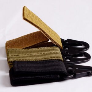 Outdoor Tactical Nylon Belt Multifunctional Carabiner