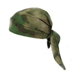 Tactical Camouflage Outdoor Riding Sun Protection Triangular Binder – Ruin Green, Average Size