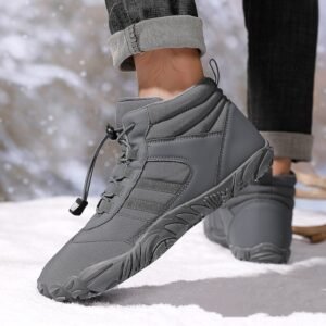 Anti Slip, Wear-resistant, And Warm High Top Hiking Shoes