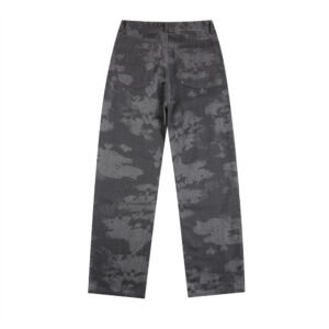 Outdoor Sports And Casual Camouflage Pants Baggy Straight Trousers