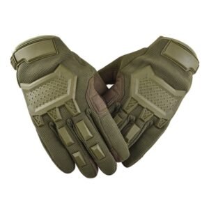 Seal Black Hawk Motorcycle Combat Combat Troop Mountaineering Gloves – Army Green, L