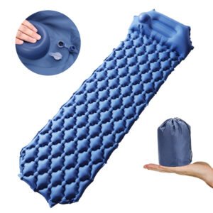 Press the automatic inflatable cushion – Blue