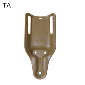 Outdoor Universal Quick Dial Holster Sinking Lumbar Plate – Sand color, Long