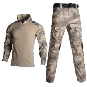 Black python pattern camouflage frog suit tactical suit – Grey, XXL