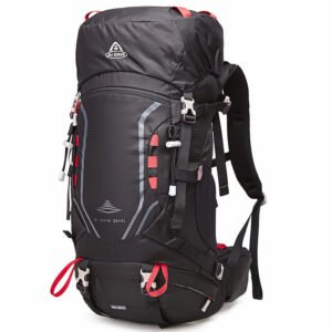 Shoulder Bag Large Capacity Hiking Backpack – Black, 35Add5L