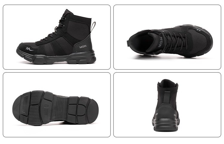 Labor Protection Shoes Anti-smash Anti-puncture Protective Shoes High Top - Image 8