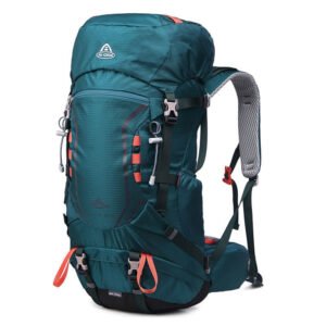 Shoulder Bag Large Capacity Hiking Backpack – Dark green, 35Add5L