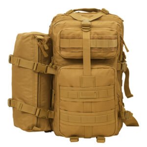 Outdoor Tactical Mountaineering Camo Backpack – Brown, AandB