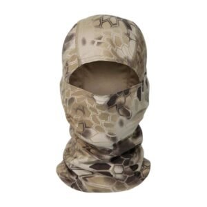 Tactical Camouflage Balaclava Full Face Scarf Mask – Python Desert