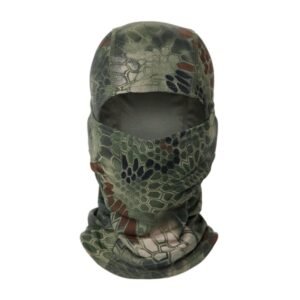 Tactical Camouflage Balaclava Full Face Scarf Mask – Python jungle