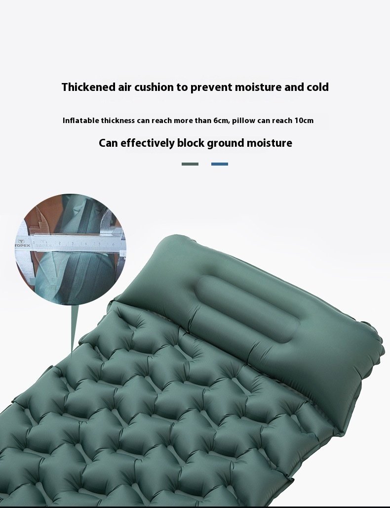 Outdoor Honeycomb Press Type Inflatable Mattress Single Thickened Moisture-proof Tent Sleeping Mat - Image 7