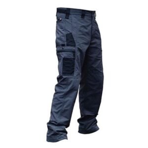 Beetle Outdoor Tactics Men’s Spring And Autumn Breathable And Wearable Multi-pocket Loose Camouflage Cargo Pants – Gray, 3XL