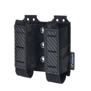 9MM Carbon Fiber Pattern Quick Pull Sleeve Molle Multi-purpose Kit Cartridge Bag – MulticamBlack Black Camouflage