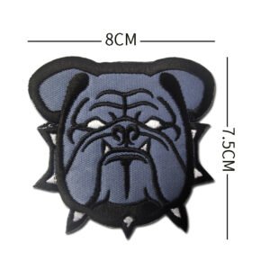 PVC Rubber Velcro Dog Claw Patch – Bulldog
