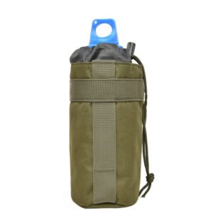 Tactical Camouflage Water Bottle Insulated Bag Outdoor Sports – Army Green, 13 Inches