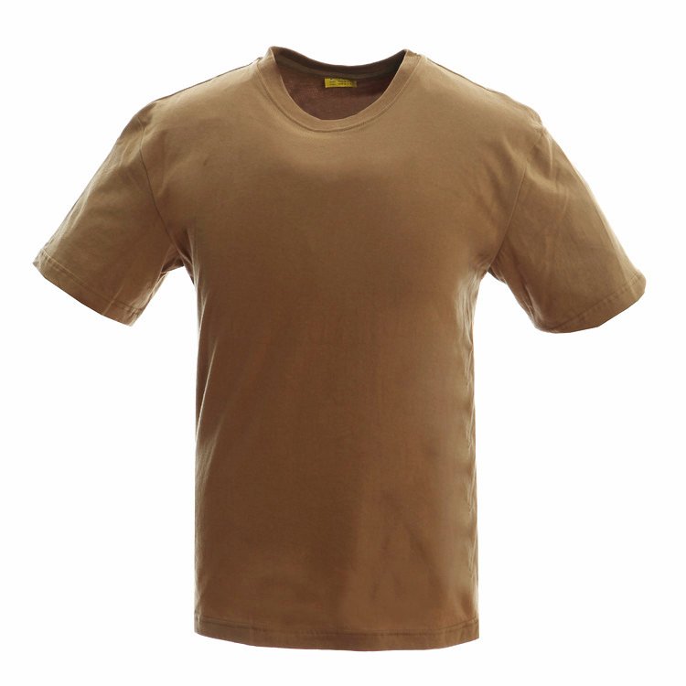 Summer Cross-border European Size Outdoor Army Fan Round Neck Tactical Top Half Sleeve Men's Cotton Tactical Camouflage T-shirt Short Sleeve - Image 6