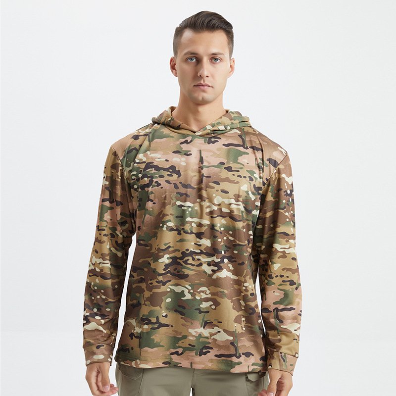 Men's Outdoor Tactics Exercise Camouflage T-shirt - Image 8