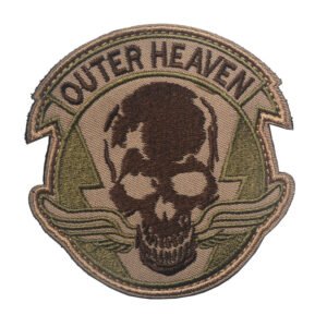 Peace Walker Emblem Alloy Equipment Embroidered Arm Badge Velcro – 2style