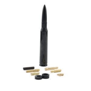 Camouflage Flag Bullet Car Modified General Antenna – Color Black