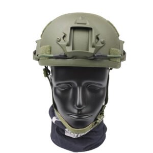 Anti-smashing Tabby Winter And Summer Military Fan Army Training Helmet – Army Green