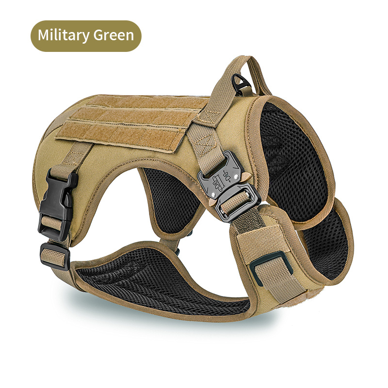 Large Pet Supplies Tactical Camouflage Close Traction Harness Wholesale - Image 5