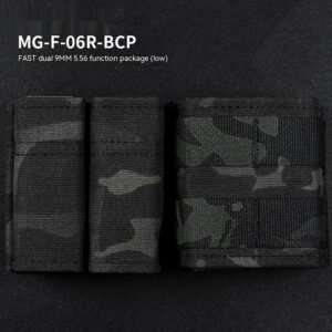 9MM 556 Parallel MOLLE Accessory Kit CS Tactical Multifunction Storage Bag – BCP