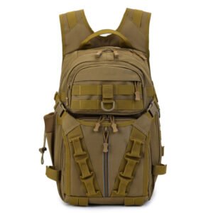 Large Capacity Tactical Multifunctional Backpack – Wolf Brown