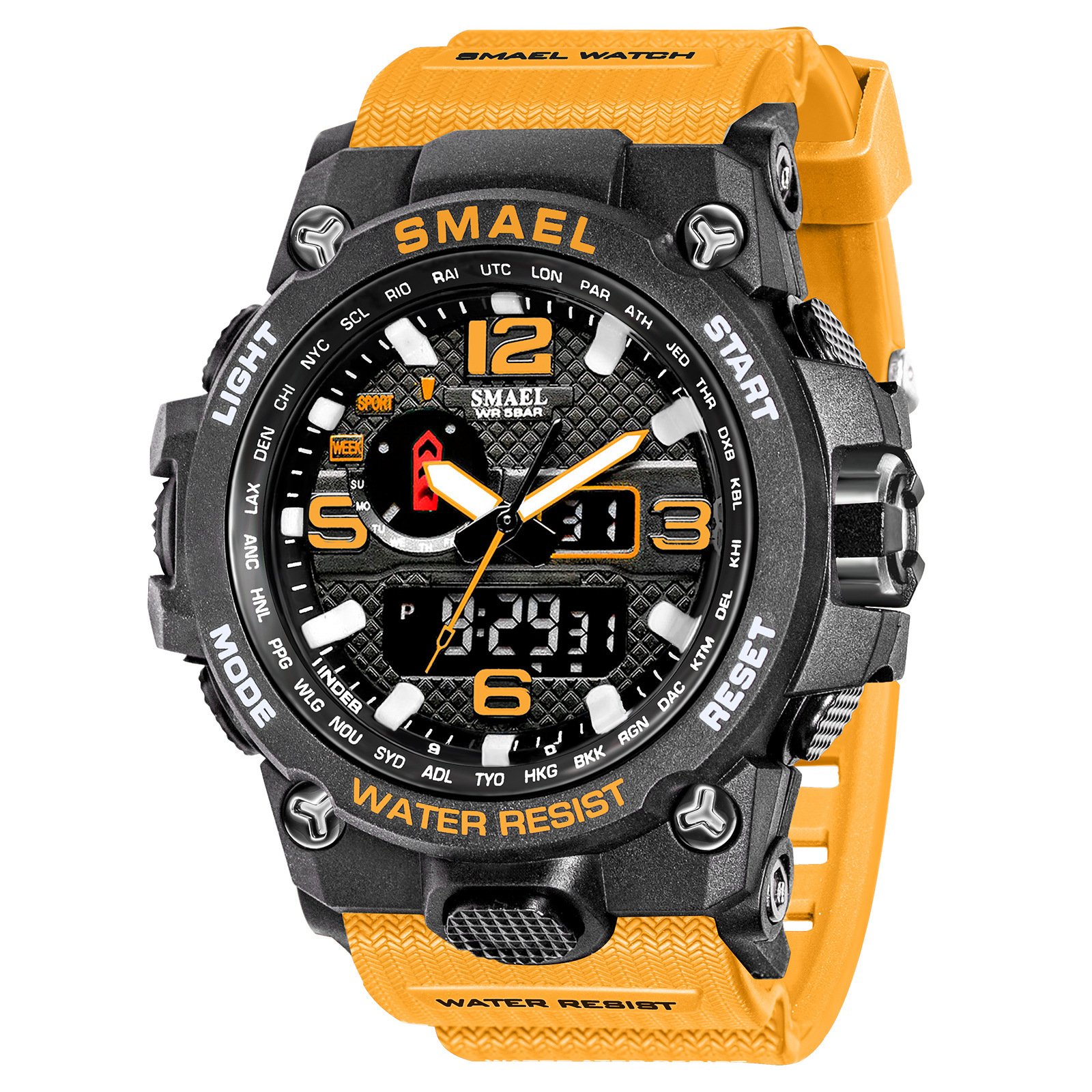 Men's Army Style Watch Waterproof Electronic Sports - Image 3