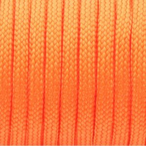 Umbrella Rope Outdoor Multifunctional Mountaineering Paratrooper Traction 7 Core 4mm – Orange, 31m