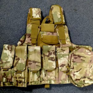 Outdoor Training Camouflage Tactics Vest Protective Waistcoat – CP Camouflage, Free Size