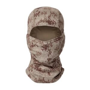 Tactical Camouflage Balaclava Full Face Scarf Mask – Digital Desert