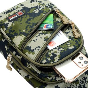 Outdoor Camouflage Chest Bag Men’s Outdoor Sports And Casual Crossbody Bag