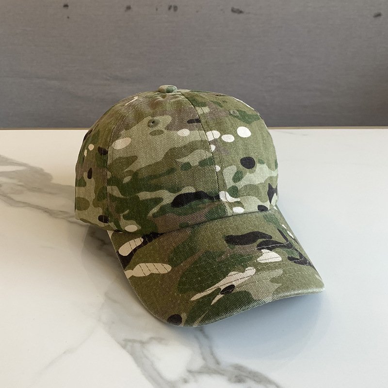 Camouflage Peaked Cap Cotton Versatile Casual - Image 6
