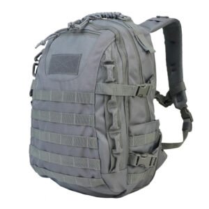 Waterproof Outdoor Military Fan Tactical Backpack – Dark Gray, 36to55L