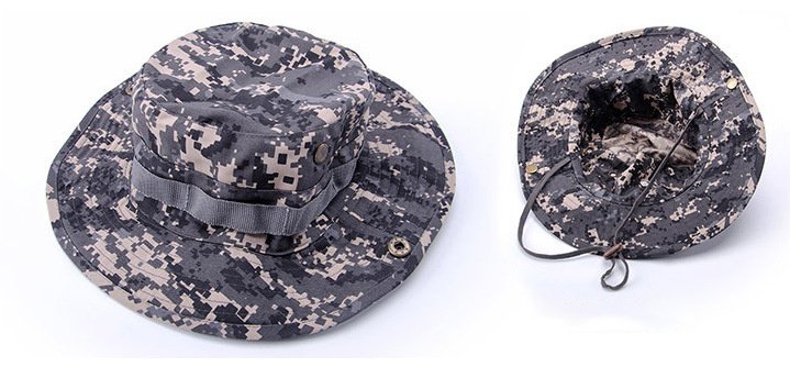 Camouflage Summer Fisherman Outdoor Sunscreen Hat - Image 6